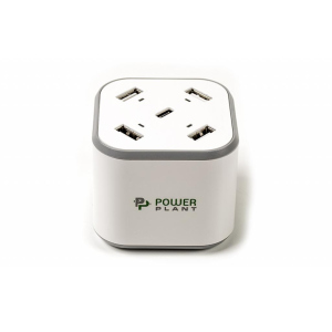 Зарядний пристрій PowerPlant 4xUSB + Type-C 5V 8.4A ТОП в Житомирі