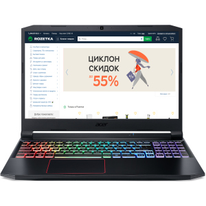 Ноутбук Acer Nitro 5 AN515-55-51Y2 (NH.Q7QEU.009) Obsidian Black краща модель в Житомирі