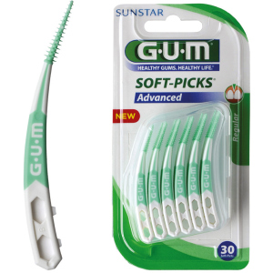 Набір міжзубних щіток GUM Soft-Picks Advanced 30 шт (7630019902366) в Житомирі