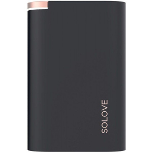 Портативная батарея Solove AirS 8000 mAh External Power Bank Normal edition Black лучшая модель в Житомире