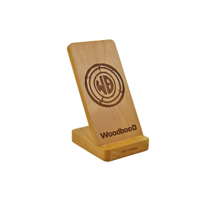 Бездротова зарядка WoodbooD Wireless Charge Wood Holder