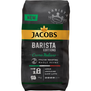 Кофе в зернах Jacobs Barista Edition Crema Italiano 1 кг (8711000856000)