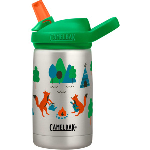 Спортивная термофляга для воды CamelBak 2284101040 eddy+ Kids Kids SST Vacuum Insulated 12oz Camping Foxes 0.35 л (886798025063) ТОП в Житомире