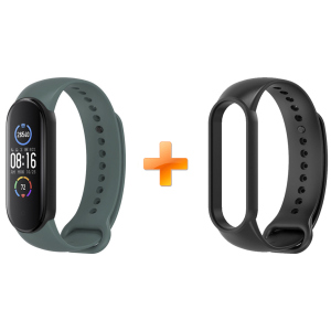 Xiaomi Mi Band 5 MiJobs Dual Color Crow Green/Black (MJ5-DSS019CGB) ТОП в Житомире