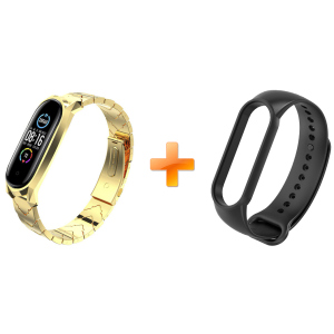 Xiaomi Mi Band 5 MiJobs Metal V-shape Gold (MJ5-VMS005G) ТОП в Житомире