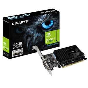 Відеокарта GeForce GT730 2048Mb GIGABYTE (GV-N730D5-2GL) краща модель в Житомирі