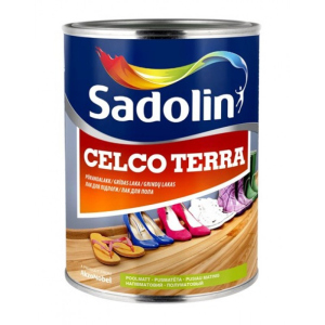 Лак для підлоги Sadolin Celco Terra Напівглянцевий Безбарвний 6 x 1 л ТОП в Житомирі