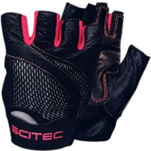 Рукавички Scitec Nutrition Glove Pink Style XL Чорно-рожеві (816532010734) ТОП в Житомирі