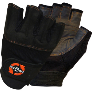 Рукавички Scitec Nutrition Glove Orange Style L Чорні (816532010093) краща модель в Житомирі