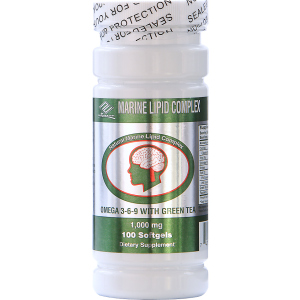 Жирні кислоти Nu-Health Омега-3-6-9 із зеленим чаєм 1000 мг капс. №100 (74136039105) в Житомирі