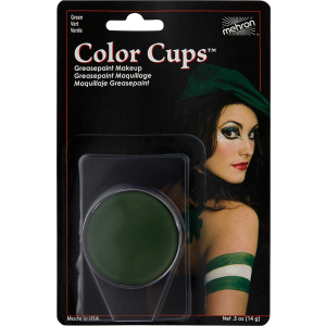 Кремовый грим Mehron Color Cups Green 12 г (CCC-G) (764294502069) ТОП в Житомире