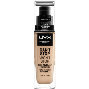 Жидкая тональная основа NYX Professional Makeup Can`t Stop Won`t Stop 24-Hour Foundation 6.3 Warm Vanilla 30 мл (800897181154) ТОП в Житомире