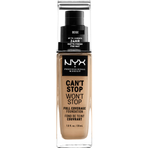 Жидкая тональная основа NYX Professional Makeup Can`t Stop Won`t Stop 24-Hour Foundation 11 Beige 30 мл (800897157289) лучшая модель в Житомире