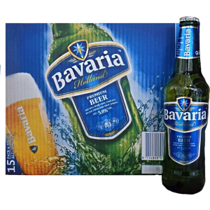 Упаковка пива Bavaria світле відфільтроване 5% 0.5 л x 15 шт (8714800013581) в Житомирі