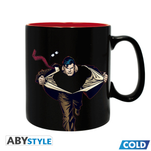 Чашка-хамелеон Abystyle DC Comics. Superman - Heat Сhange Mug 460 ml краща модель в Житомирі