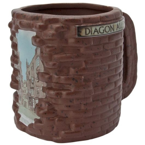 Чашка Abystyle Harry Potter - 3D Mug 500 ml Diagon Alley краща модель в Житомирі