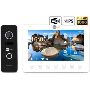 Комплект відеодомофона NeoLight NeoKit HD+ WF2 Black рейтинг