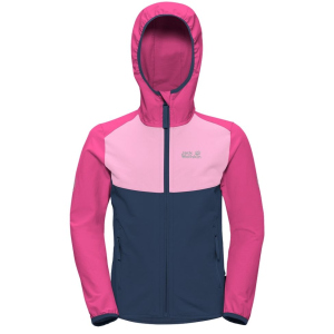 Вітровка Jack Wolfskin Turbulence Girls 1606384-1225 116 см (4060477840024) надійний