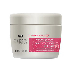 Маска защитная для окрашенных волос Lisap Top Care Repair Chroma Care Protective mask 250 мл (1800070000011) в Житомире