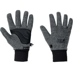 Рукавички Jack Wolfskin Stormlock Knit Glove 1900923-6350 XL Темно-сірі (4060477316253) в Житомирі