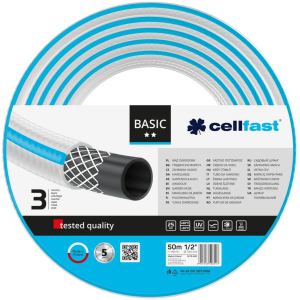 Шланг поливочный Cellfast Basic 50 м 1/2" (10-402) лучшая модель в Житомире