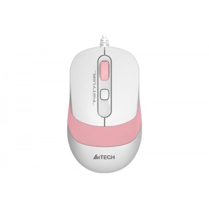 хорошая модель Мышь A4Tech FM10 White/Pink USB