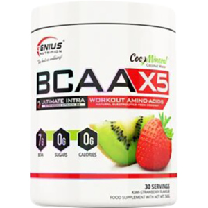 Амінокислота Genius Nutrition BCAA-X5 360 г Ківі-полуниця (5406872106294)