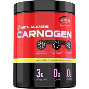 Амінокислота Genius Nutrition Carnogen beta-alanine 300 г (5402956145968) в Житомирі