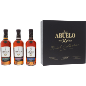 Ром Abuelo XV Trio Pack 0.2 л 40%. 3 пляшки набір (7451101210639)