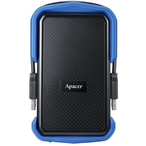 Жорсткий диск HDD ext 2.5 USB 2.0TB Apacer AC631 Black/Blue (AP2TBAC631U-1) ТОП в Житомирі