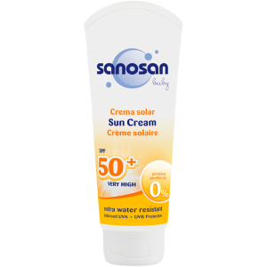 Детский солнцезащитный крем Sanosan Baby SPF 50 75 мл (4003583197682) в Житомире