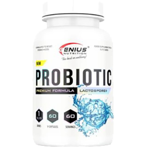 Пробиотик Genius Nutrition Probiotic 60 капсул (5402395706584) в Житомире