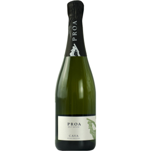 Вино игристое Proa Cava Brut Nature белое брют Натюр 0.75 л 11.5% (8413216100877) в Житомире