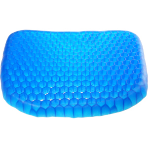Ортопедична подушка на стілець Supretto 37х31х3.5 см Синя (5928-0001) в Житомирі