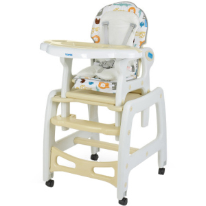 Стільчик для годування Bambi M 1563 (animal beige) (6903317102716) в Житомирі