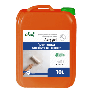 Грунтовка Acrygel Euro для внутренних робот 10 л