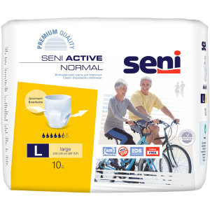 Подгузники-трусики для взрослых Seni Active Normal Large 10 шт (5900516693053) лучшая модель в Житомире