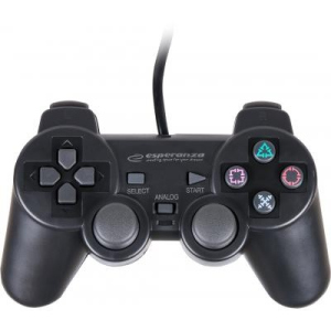 Геймпад Esperanza Vibration gamepad PS2/PS3/PC USB (EG106) лучшая модель в Житомире