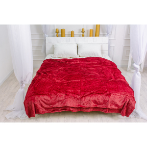 Плед MirSon №1005 Damask Red 200x230 (2200002981712)