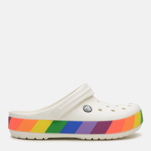 Кроксы Crocs Jibbitz Crocband Rainbow Block 206361-94S-M6/W8 38-39 23,8 см Белые (191448456907)