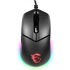 Мышь MSI Clutch GM11 RGB USB Black лучшая модель в Житомире