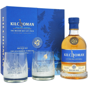 Віскі Kilchoman Machir Bay 0.7 л 46% + 2 келихи (5060210702489) краща модель в Житомирі