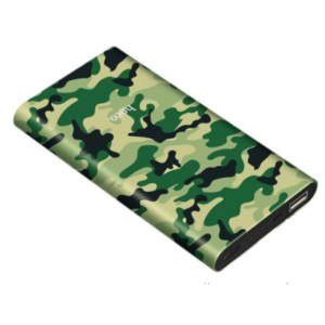 Мілітарі зарядне портативне Hoco J9 Camouflage 10000 mAh Green