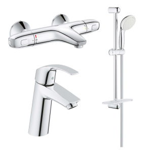 Набір змішувачів Grohe Grohtherm 1000 Eurosmart (34101TM) в Житомирі