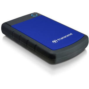 Накопичувач Transcend StoreJet 25H3P 1TB 2.5 USB 3.0 Blue (TS1TSJ25H3B) в Житомирі