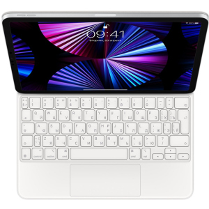 Обложка-клавиатура Apple Magic Keyboard для iPad Pro 11 2021 и iPad Air 2020 White (MJQJ3RS/A) ТОП в Житомире