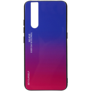 Панель BeCover Gradient Glass для Vivo V15 Pro Blue-Red надійний