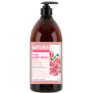 Гель для душу Naturia Роза/Розмарин Pure Body Wash Rose & Rosemary 750 мл (8802929996691) ТОП в Житомирі