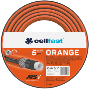 Шланг садовый Cellfast Orange 25 м 1/2'' (15-002) ТОП в Житомире