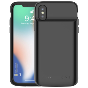 хорошая модель Чехол аккумулятор iBattery для iPhone X/XS 4100 mAh black